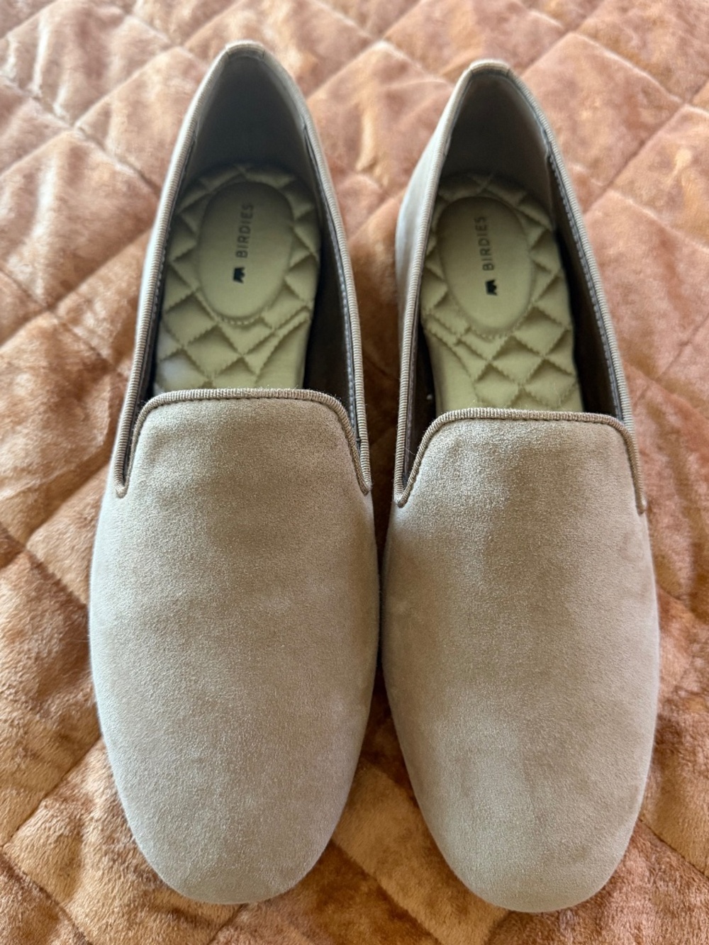 Birdies “The Starling” Suede Loafers – Latte - Picture 2 of 7